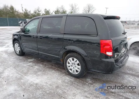 2014 Dodge Grand Caravan Se z USA, uszkodzony, nr VIN 2C4RDGBG1ER451210